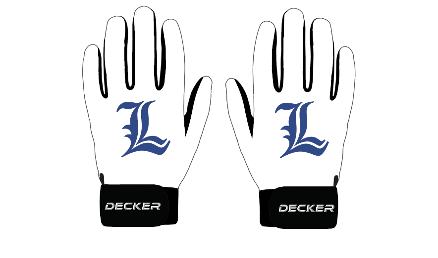 Legacy Baseball White Batting Gloves Legacy Baseball
