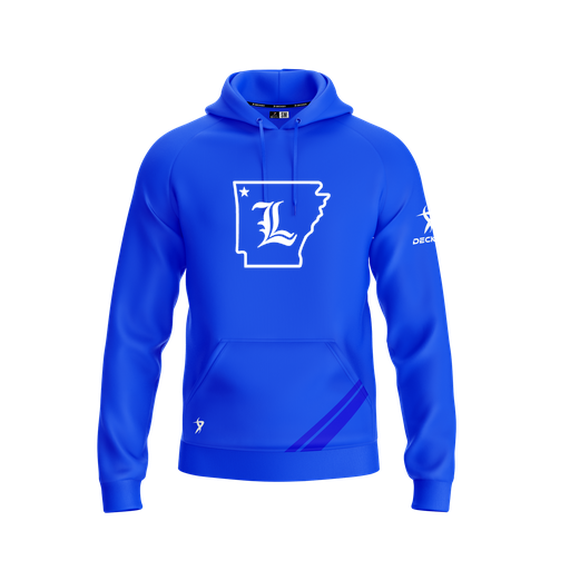 [FOLHSMRY-YXS-LOGO3] Decker Summit Hoodie (Youth XS, Royal, Logo 3)