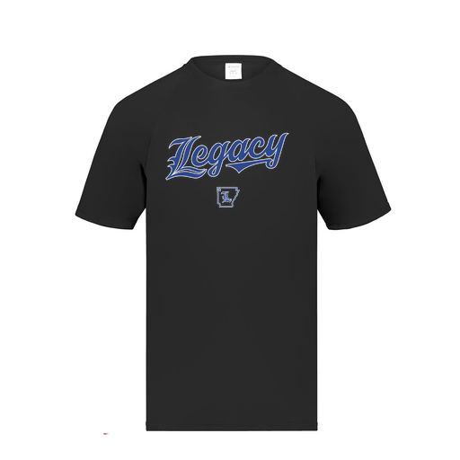 [2790.080.S-LOGO1] Men's Smooth Sport T-Shirt (Adult S, Black, Logo 1)
