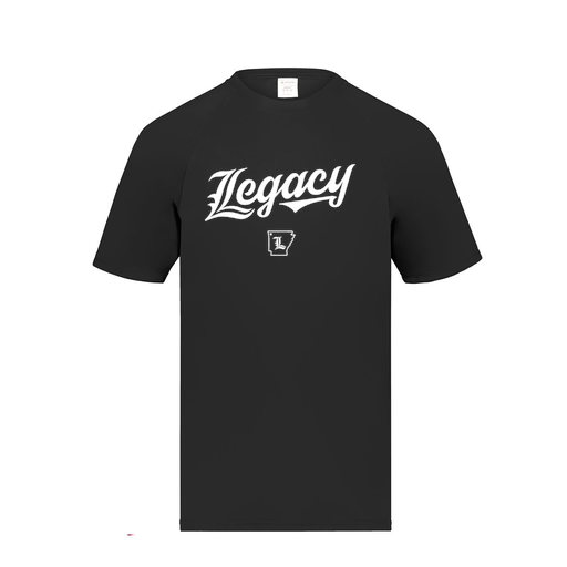 [2790.080.S-LOGO2] Men's Smooth Sport T-Shirt (Adult S, Black, Logo 2)