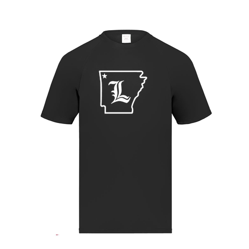 [2790.080.S-LOGO3] Men's Smooth Sport T-Shirt (Adult S, Black, Logo 3)