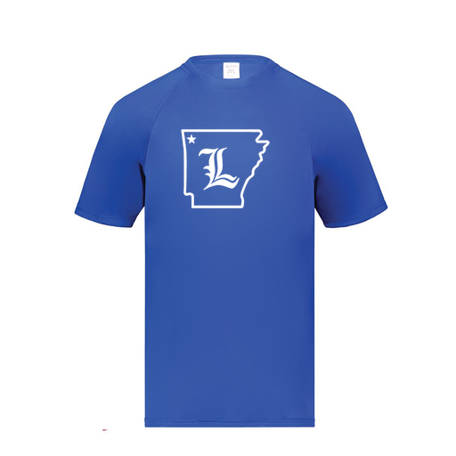 [2790.060.S-LOGO3] Men's Smooth Sport T-Shirt (Adult S, Royal, Logo 3)