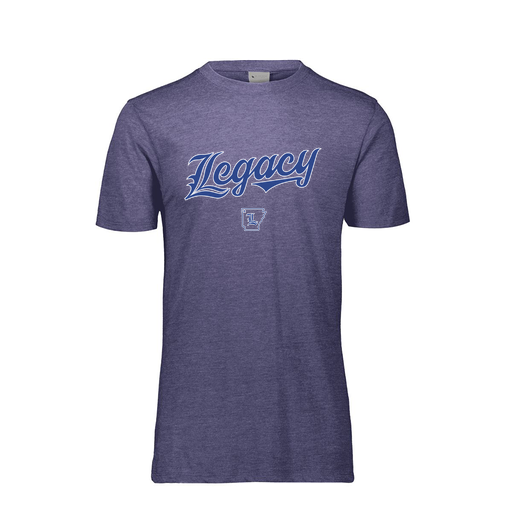 [FTSCUBRY-AS-LOGO1] Decker Men's Tri-Blend T-Shirt - Short Sleeve (Adult S, Royal, Logo 1)