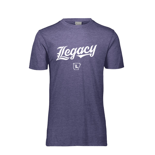 [FTSCUBRY-AS-LOGO2] Decker Men's Tri-Blend T-Shirt - Short Sleeve (Adult S, Royal, Logo 2)