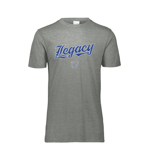 [FTSCUBGY-AS-LOGO1] Decker Men's Tri-Blend T-Shirt - Short Sleeve (Adult S, Gray, Logo 1)