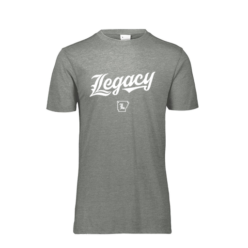 [FTSCUBGY-AS-LOGO2] Decker Men's Tri-Blend T-Shirt - Short Sleeve (Adult S, Gray, Logo 2)