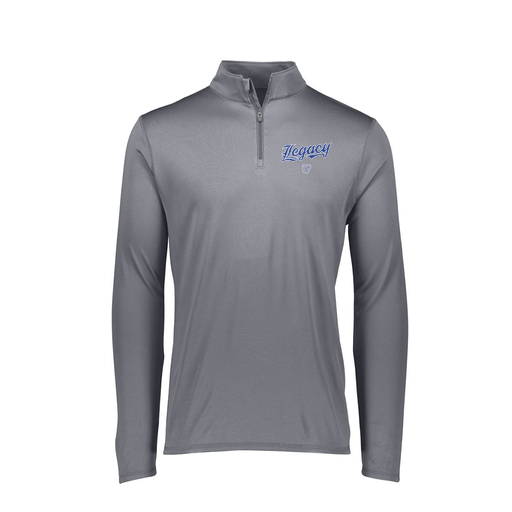 [FTLQFLGY-FAXS-LOGO1] Decker Women's Flex-Lite 1/4 Zip Shirt (Female Adult XS, Gray, Logo 1)