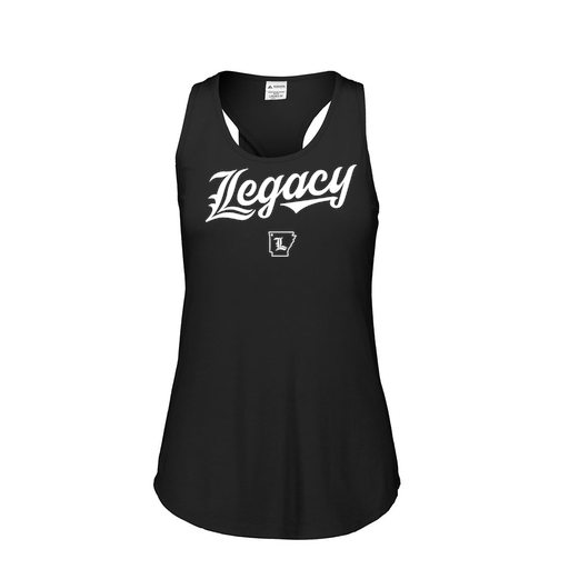 [3078.K94.S-LOGO2] Ladies Tri Blend Tank Top (Female Adult S, Black, Logo 2)