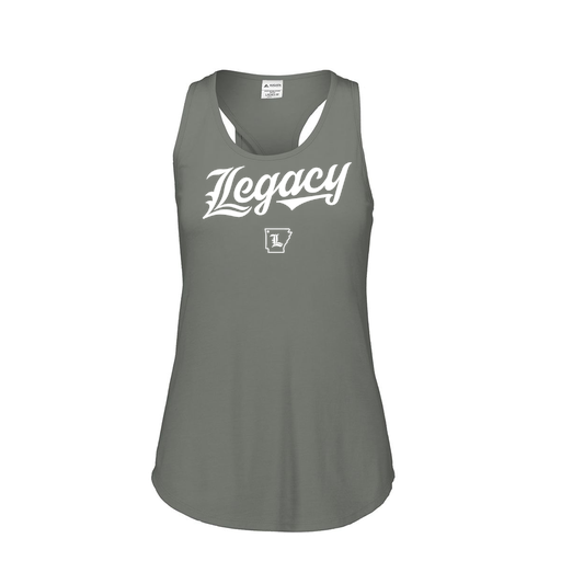 [3078.013.S-LOGO2] Ladies Tri Blend Tank Top (Female Adult S, Gray, Logo 2)