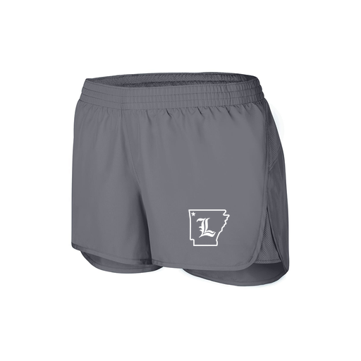 [2430.059.XS-LOGO3] Women's Performance Shorts (Female Adult XS, grey, Logo 3)