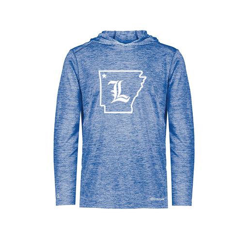 [FOLHCGRY-AS-LOGO3] Decker Men's Charge Hoodie (Adult S, Royal, Logo 3)