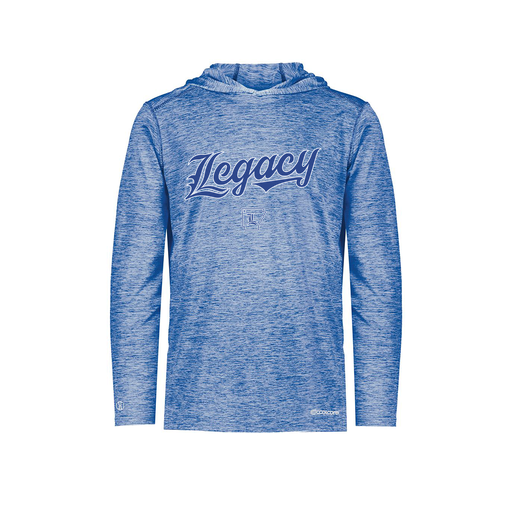 [FOLHCGRY-YS-LOGO1] Decker Youth Charge Hoodie (Youth S, Royal, Logo 1)