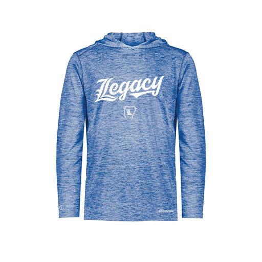 [FOLHCGRY-YS-LOGO2] Decker Youth Charge Hoodie (Youth S, Royal, Logo 2)