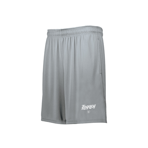 [229511.099.XS-LOGO2] Men's Swift Short (Adult XS, Silver, Logo 2)