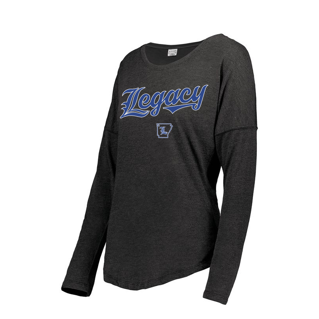 Decker Women's Tri-Blend T-Shirt - Long Sleeve