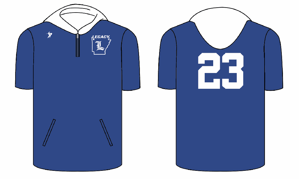 Legacy Baseball - Custom 1/4 Zip Hoodie
