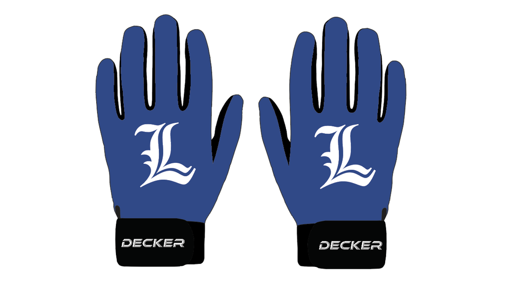 Legacy Baseball - Blue Batting Gloves