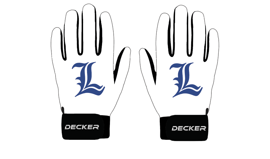 Legacy Baseball - White Batting Gloves