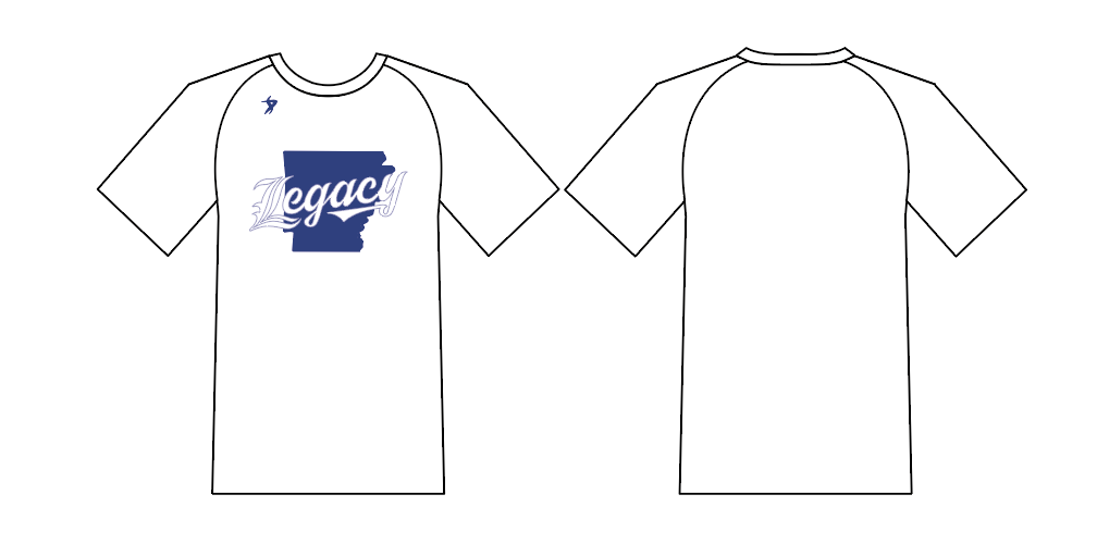 Legacy Baseball - White Shirt