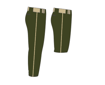 Legacy Baseball - Army Green Pants